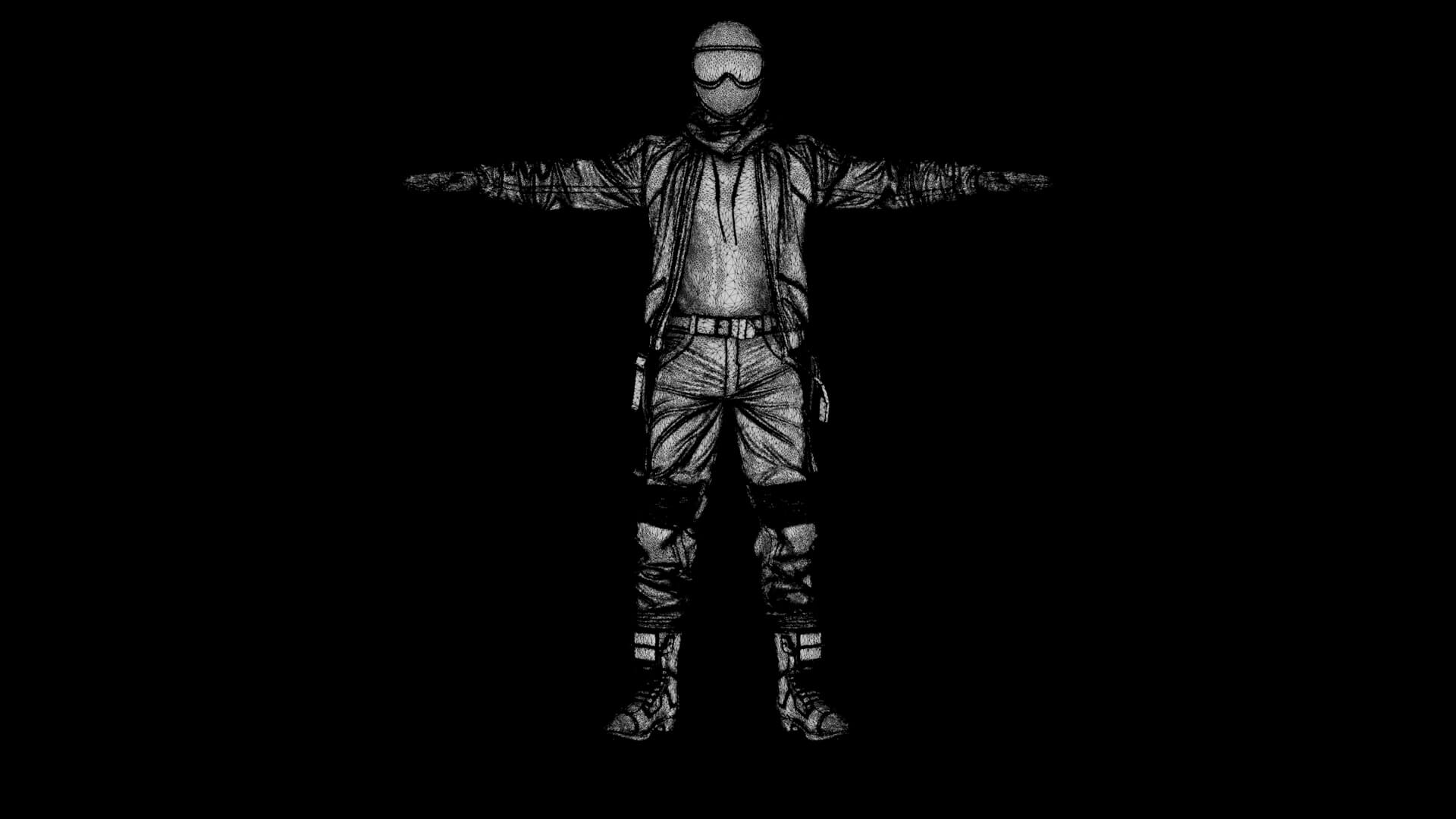 Bike Rider - Void Rider - 3D Model 3D Model