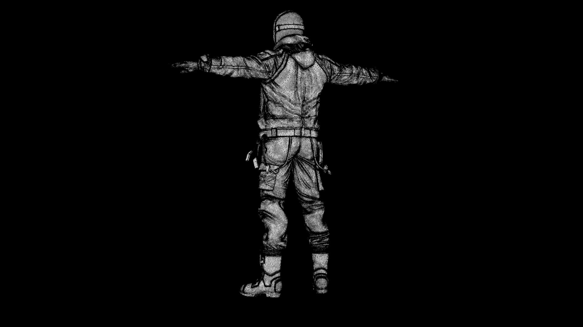Bike Rider - Void Rider - 3D Model 3D Model