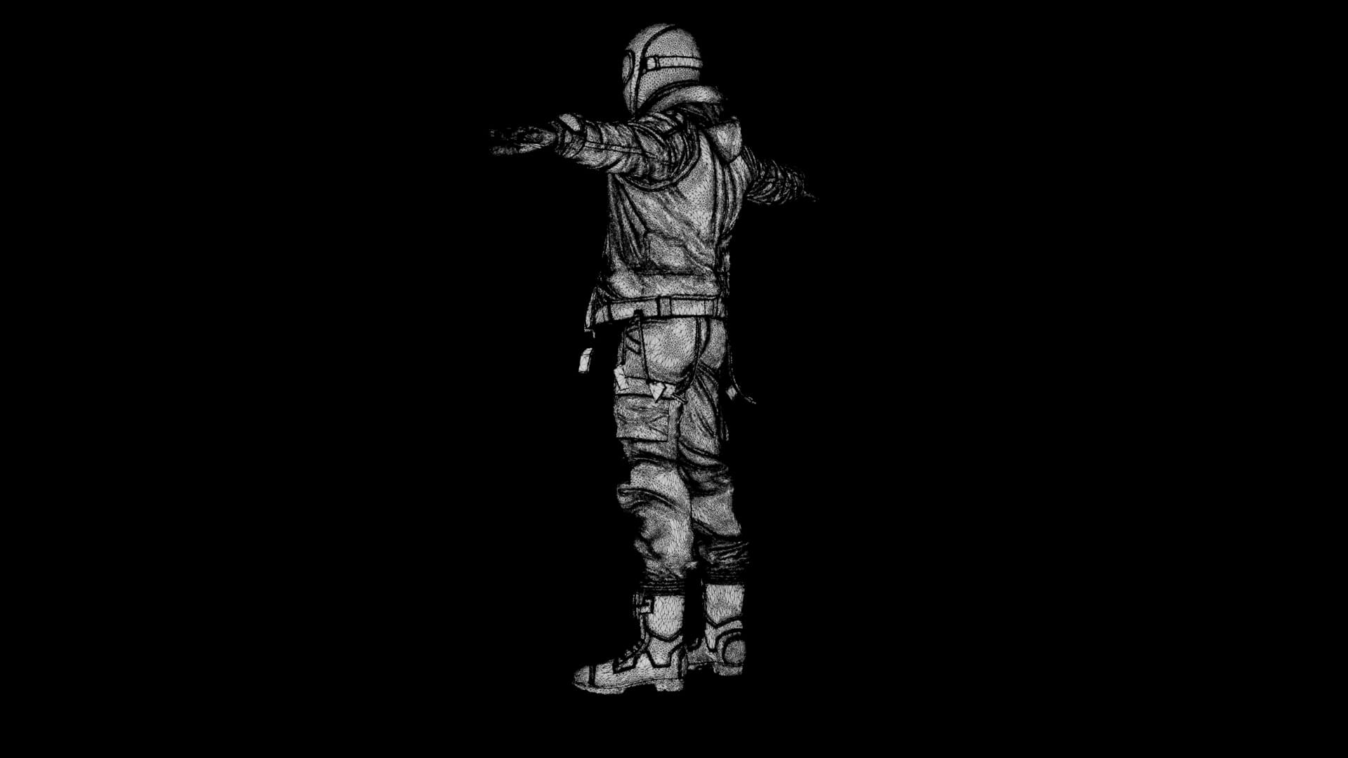 Bike Rider - Void Rider - 3D Model 3D Model