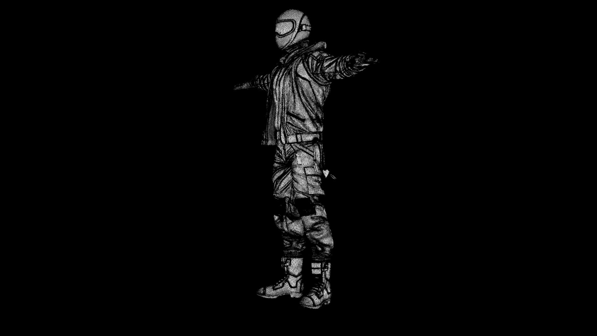 Bike Rider - Void Rider - 3D Model 3D Model