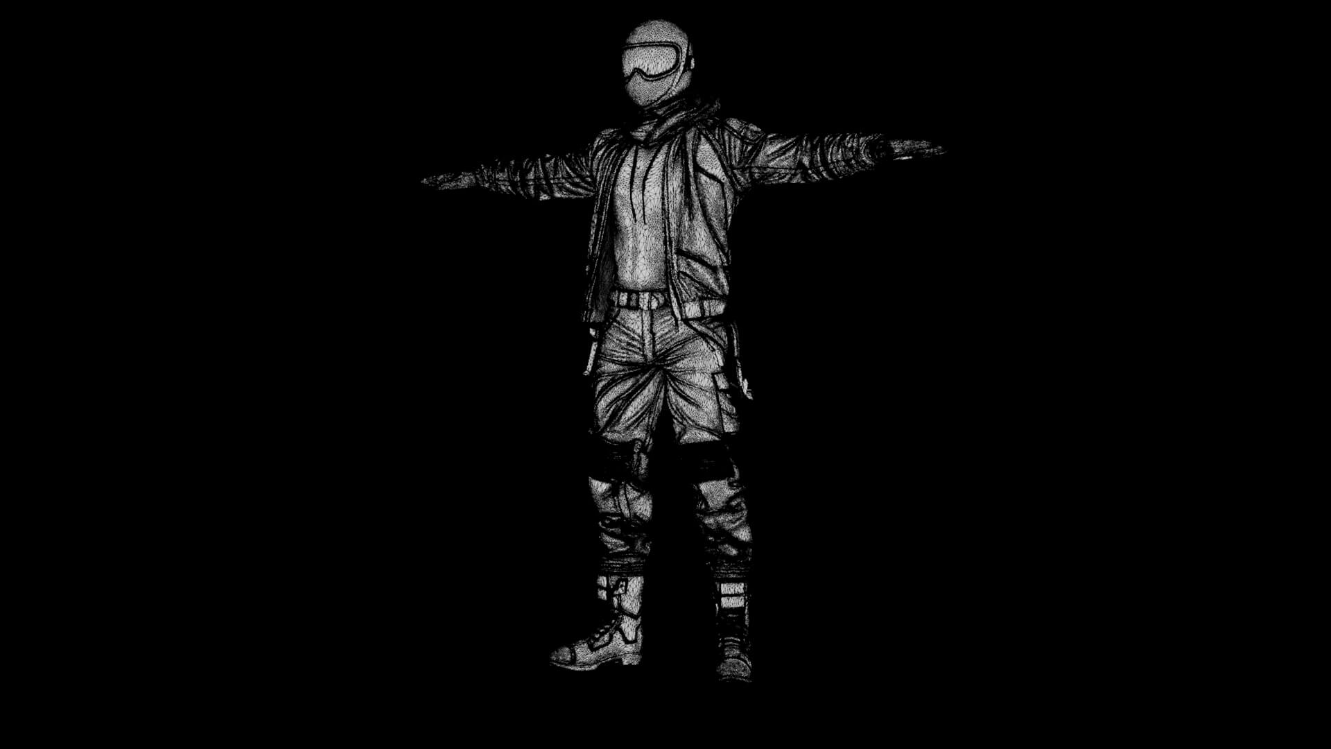 Bike Rider - Void Rider - 3D Model 3D Model
