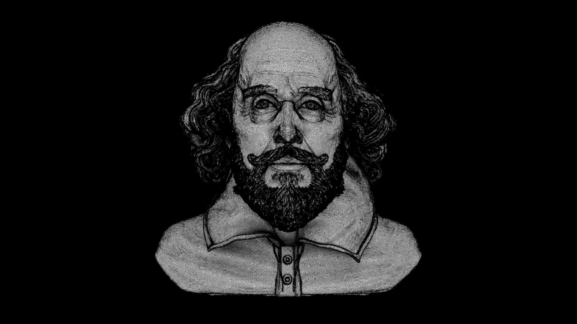 Bust of Shakespeare 3D Model