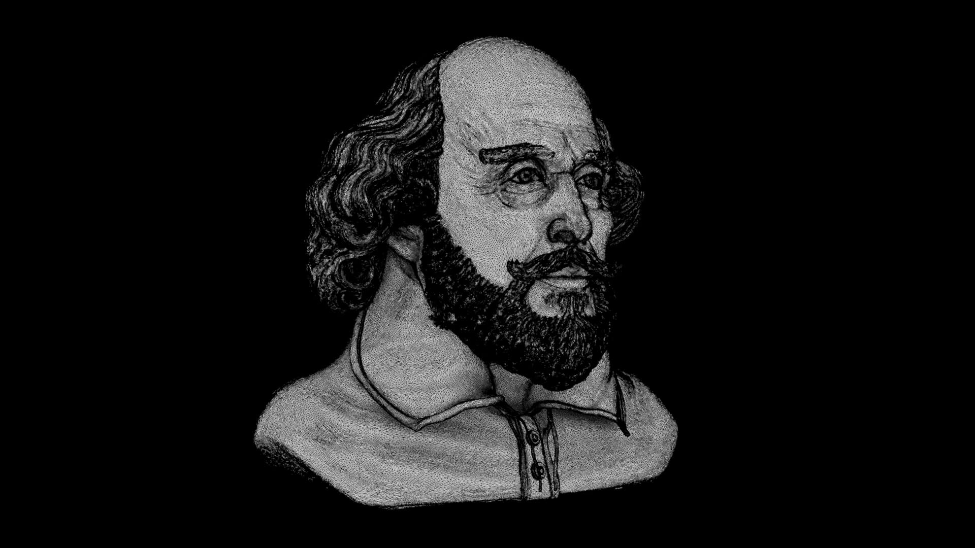 Bust of Shakespeare 3D Model