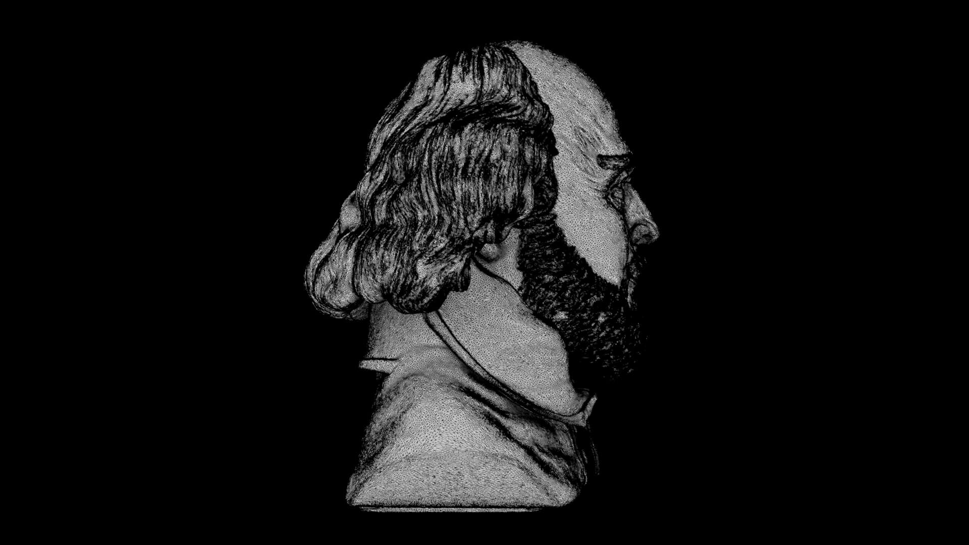 Bust of Shakespeare 3D Model