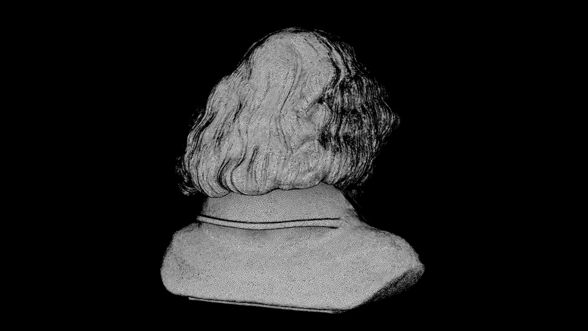 Bust of Shakespeare 3D Model