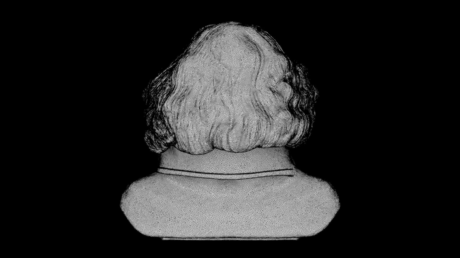 Bust of Shakespeare 3D Model