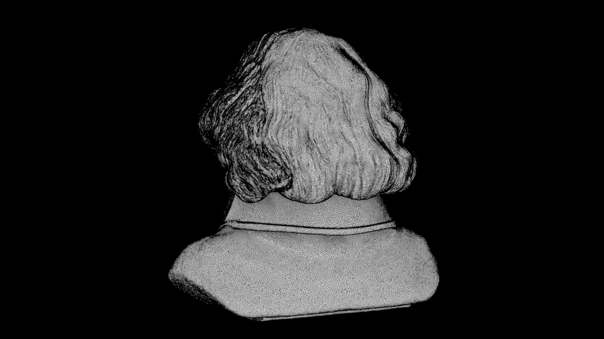Bust of Shakespeare 3D Model