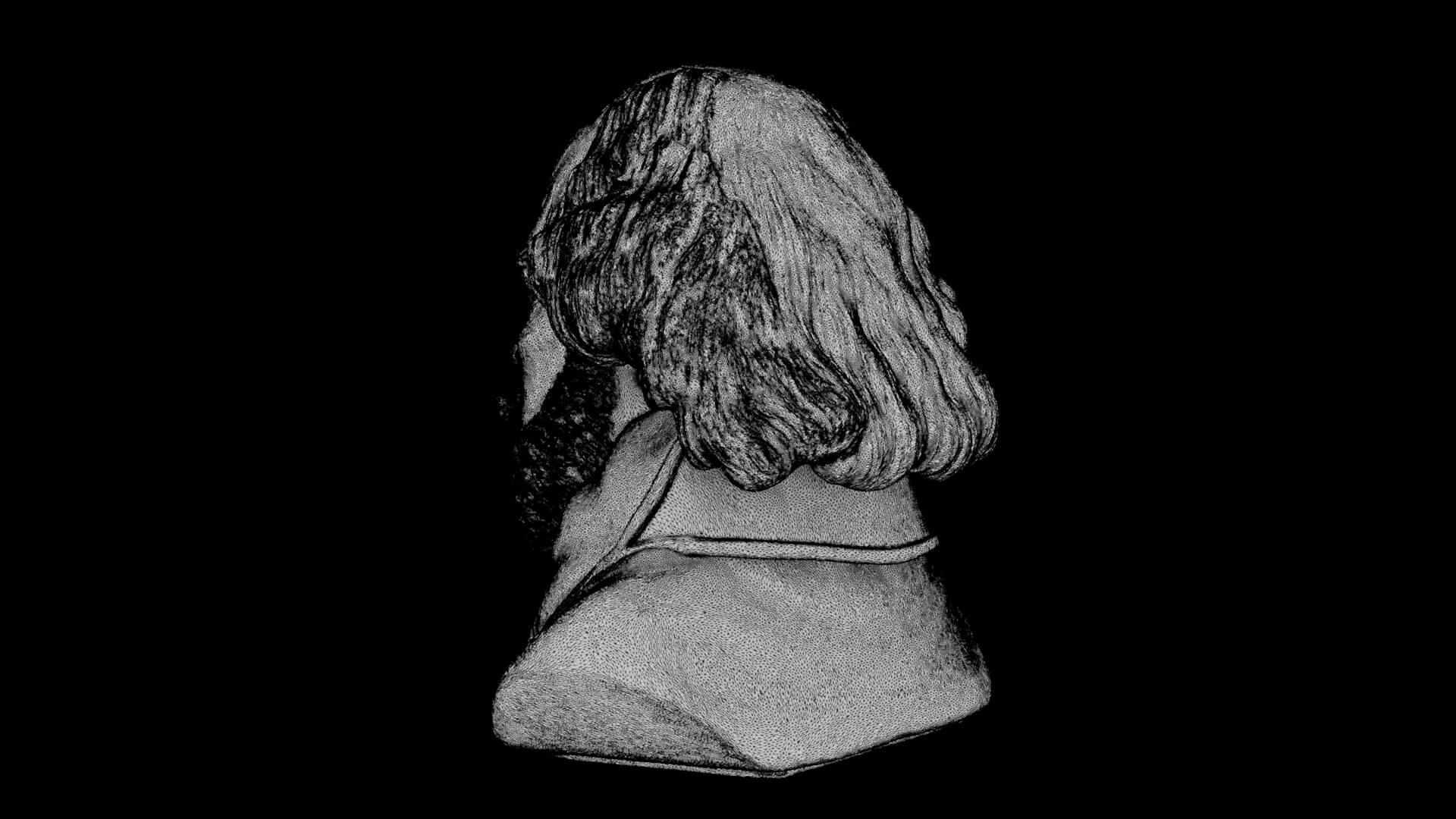 Bust of Shakespeare 3D Model
