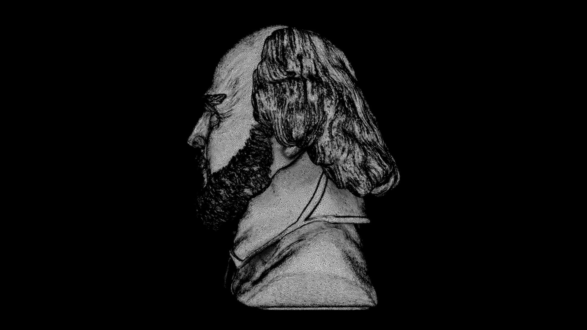 Bust of Shakespeare 3D Model
