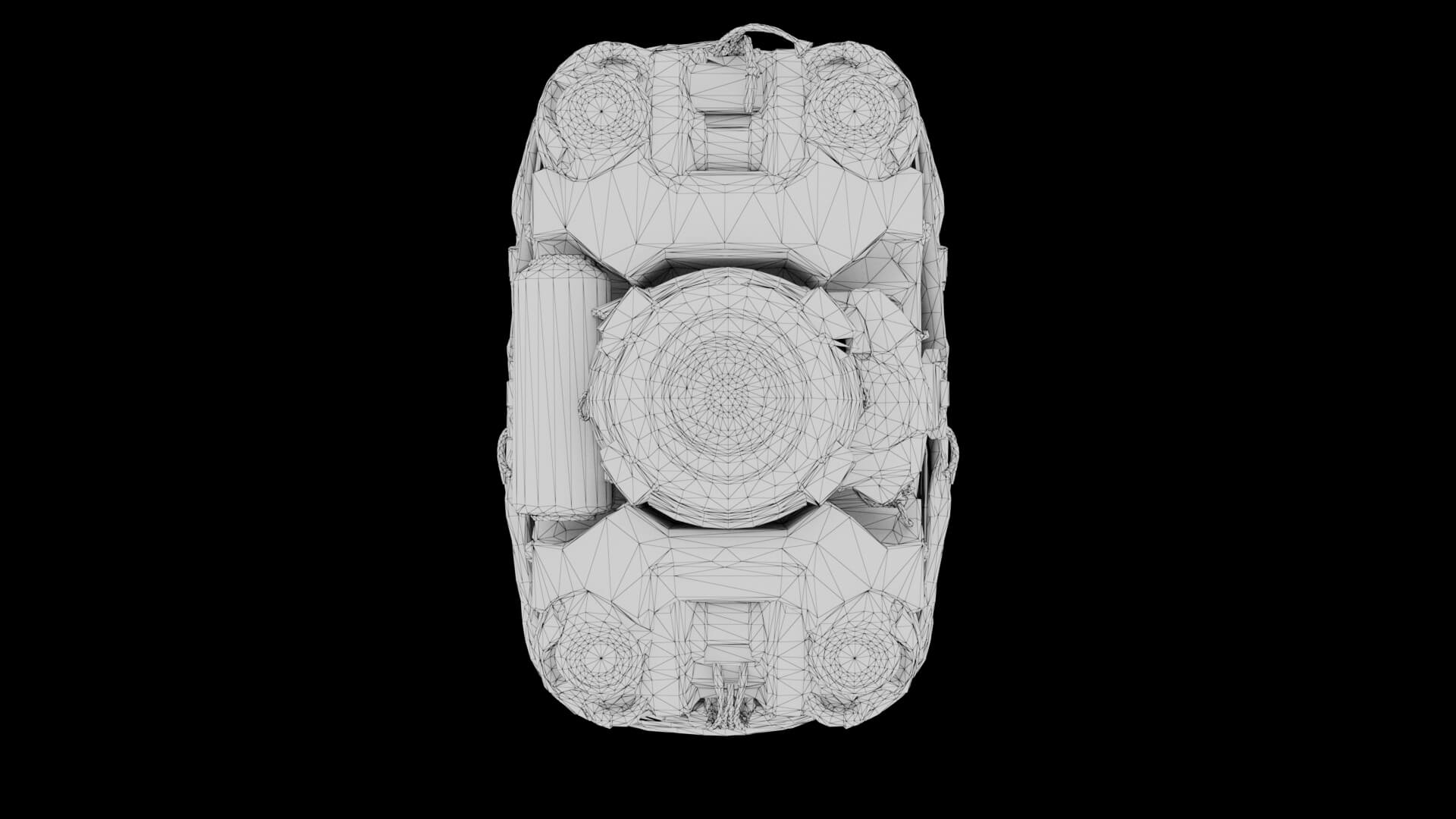 Cyberpack Lens 3D Model