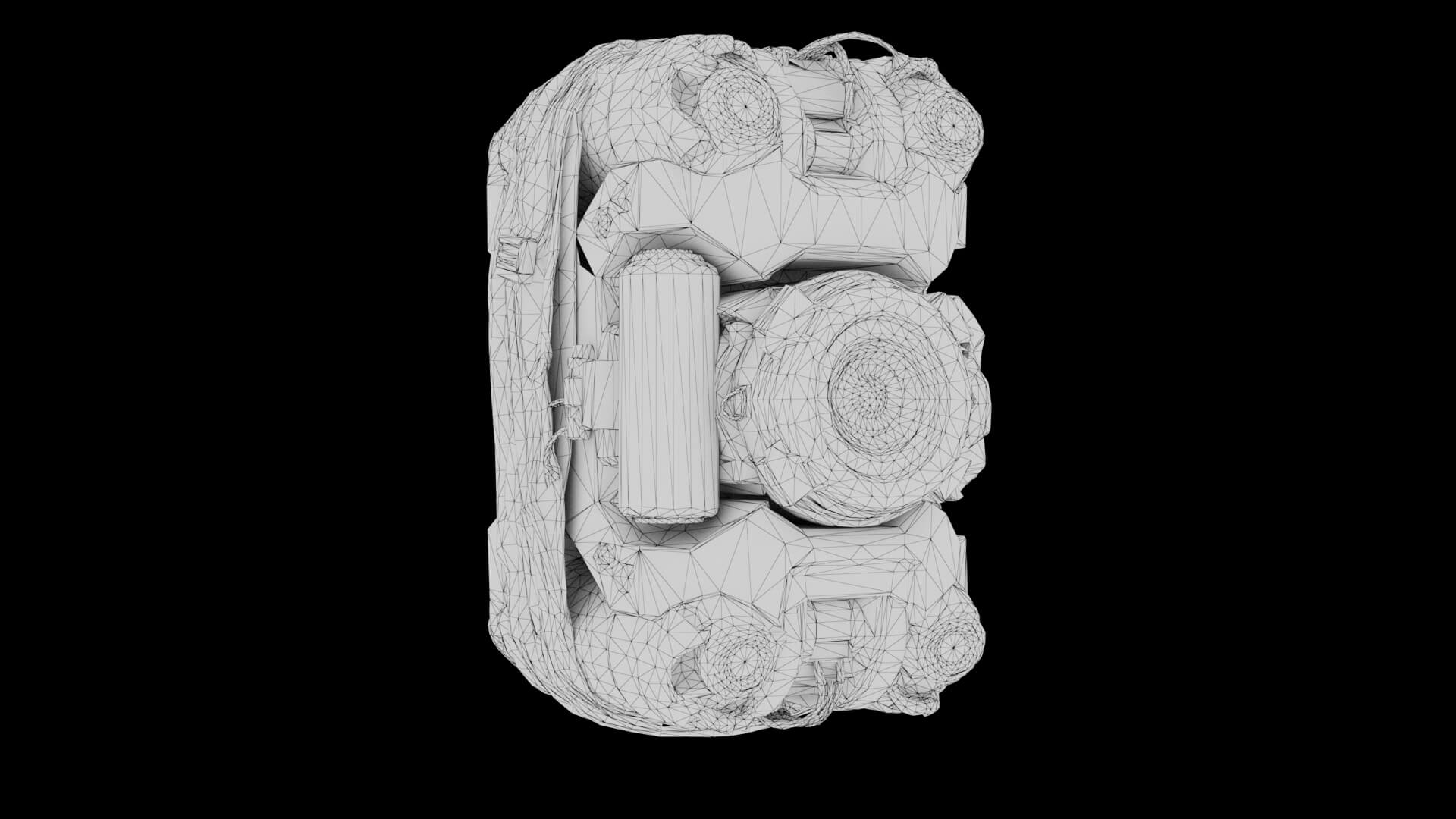Cyberpack Lens 3D Model