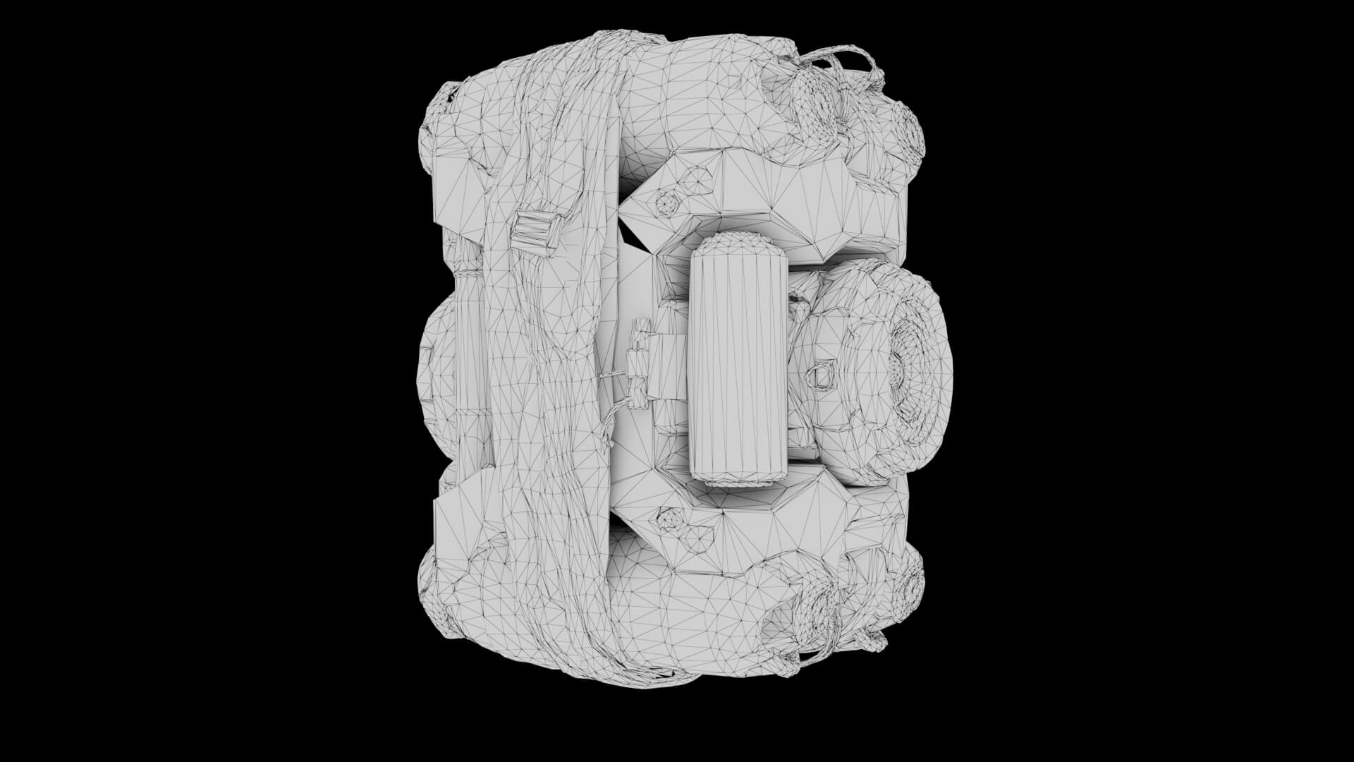 Cyberpack Lens 3D Model