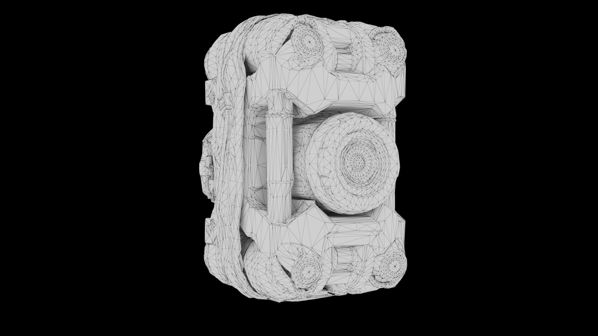 Cyberpack Lens 3D Model