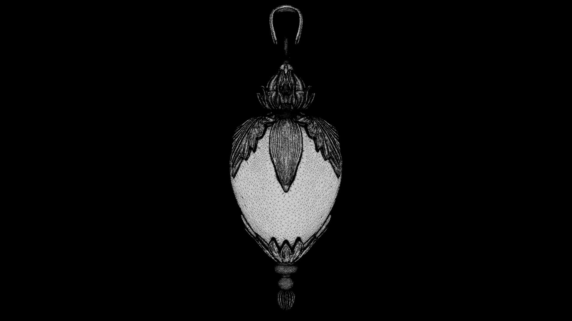Heart Pendant 3D Model
