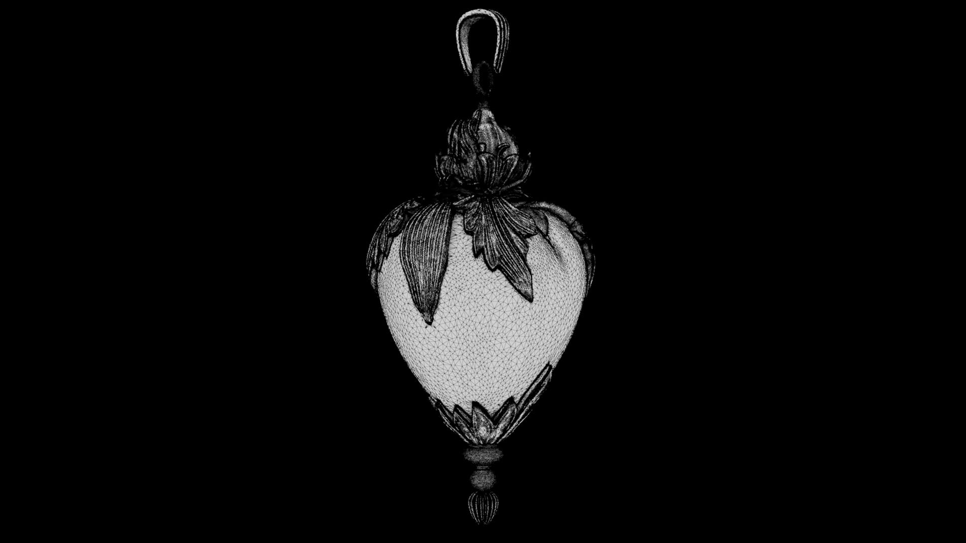 Heart Pendant 3D Model