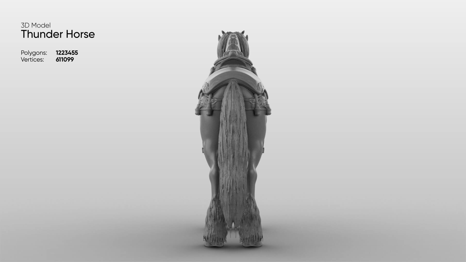 Horse 3D Model 3D Model
