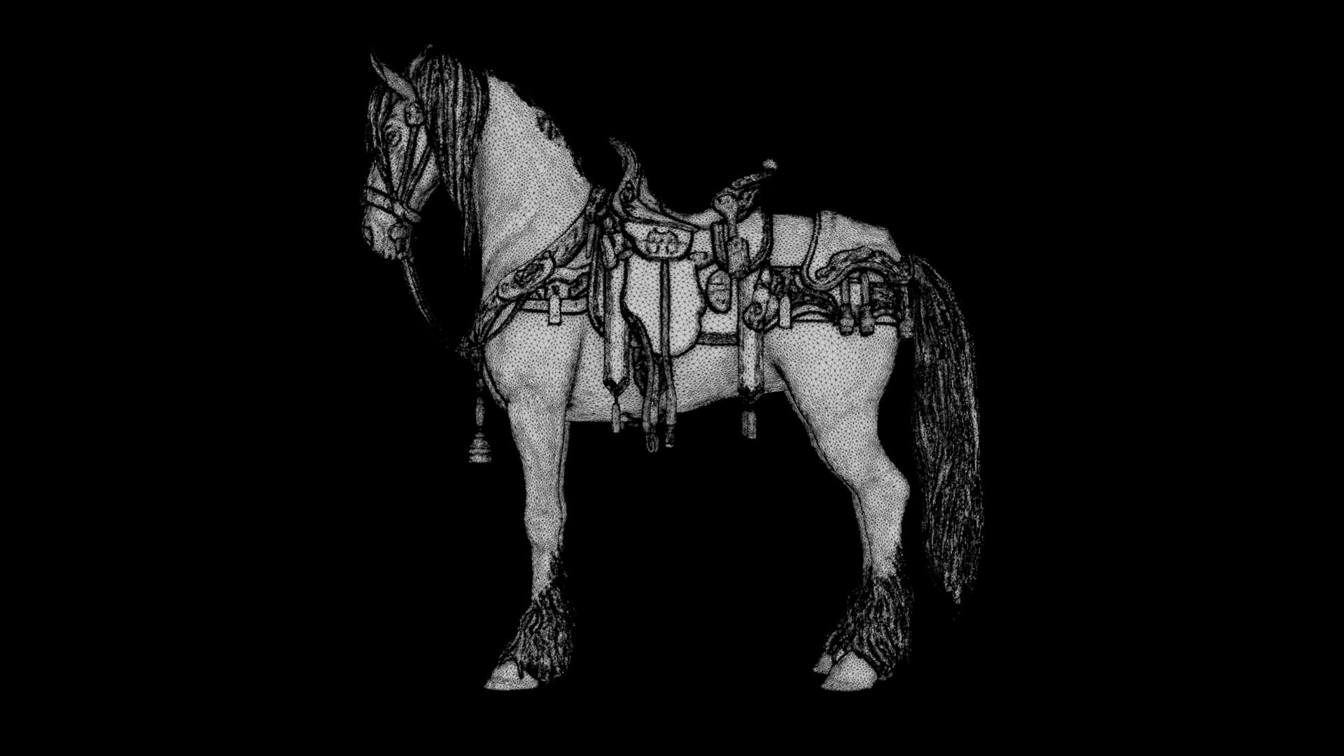 Horse 3D Model 3D Model