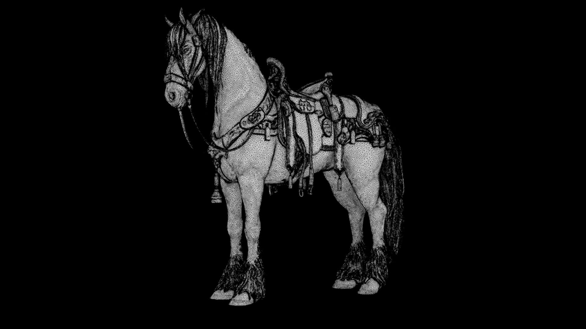 Horse 3D Model 3D Model