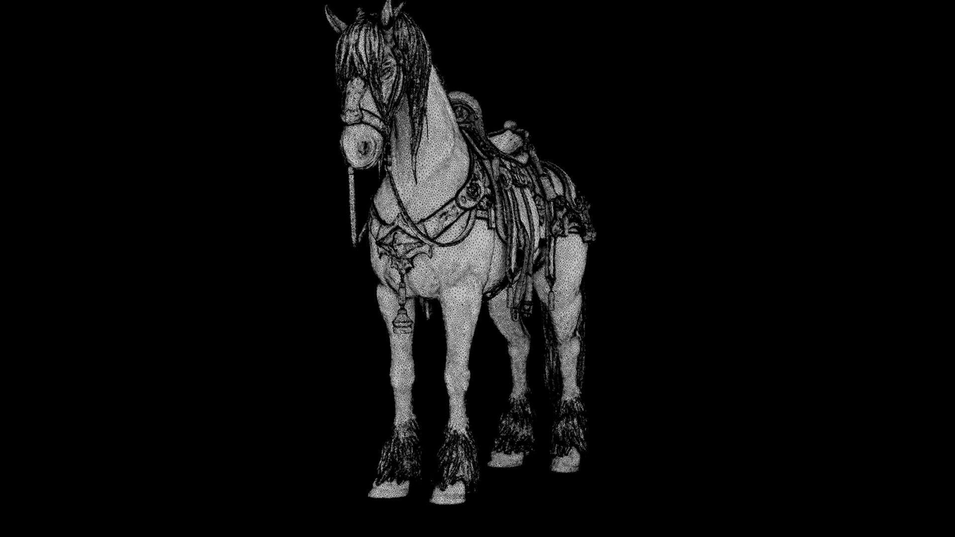 Horse 3D Model 3D Model