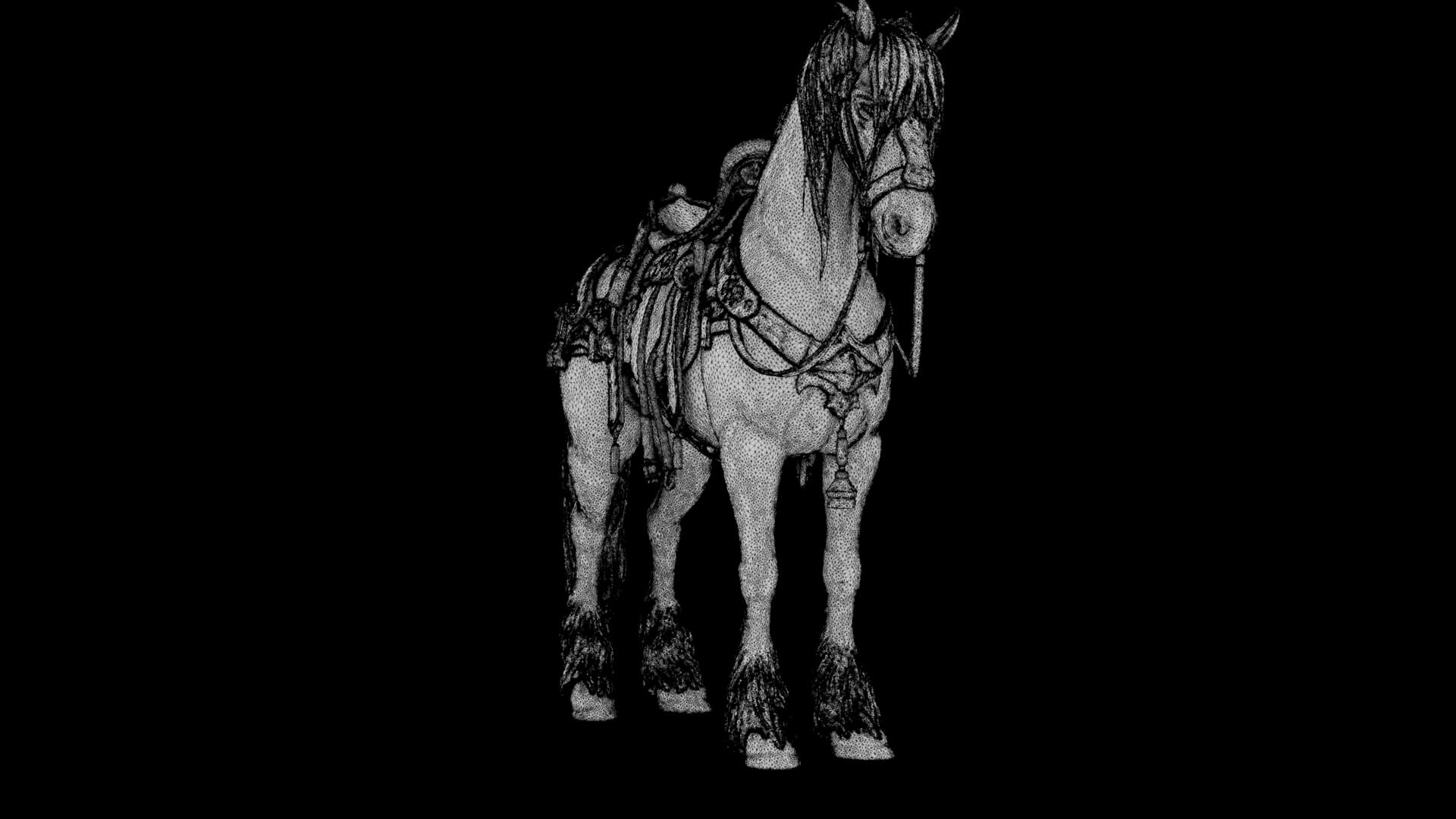 Horse 3D Model 3D Model