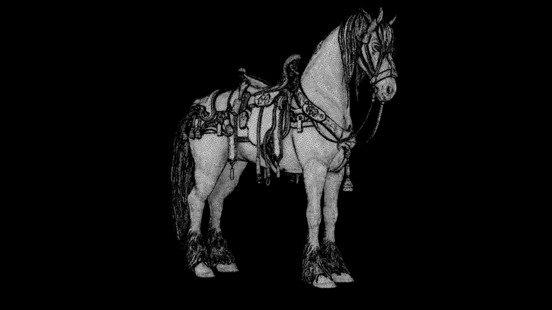 Horse 3D Model 3D Model