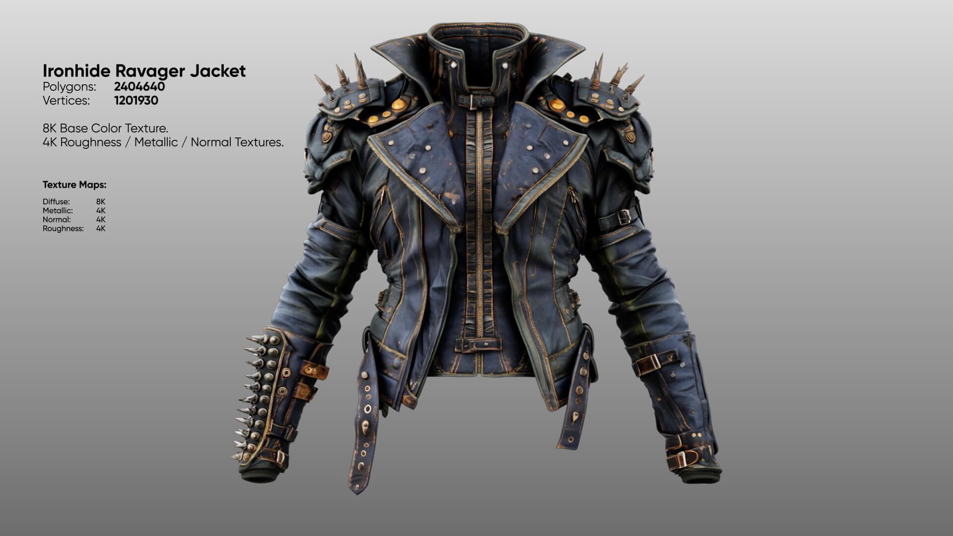 Ironhide Ravager Jacket 3D Model