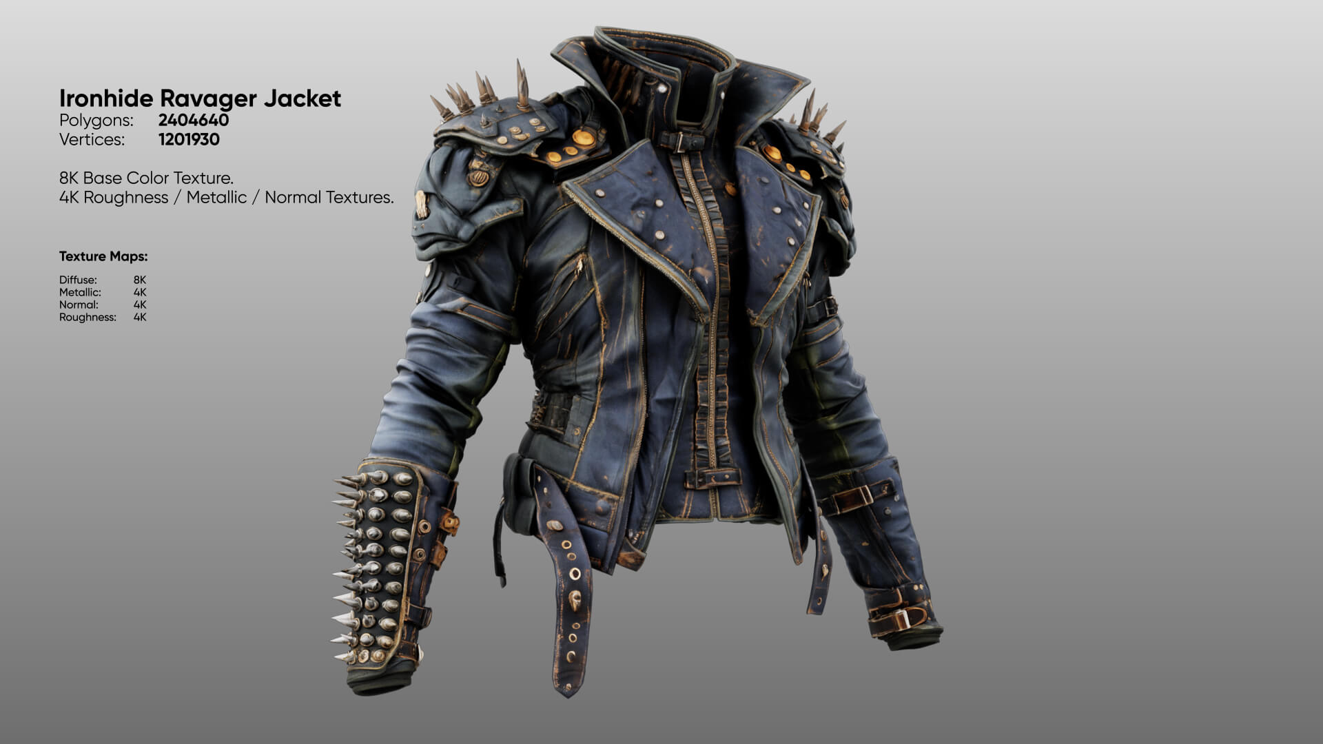 Ironhide Ravager Jacket 3D Model