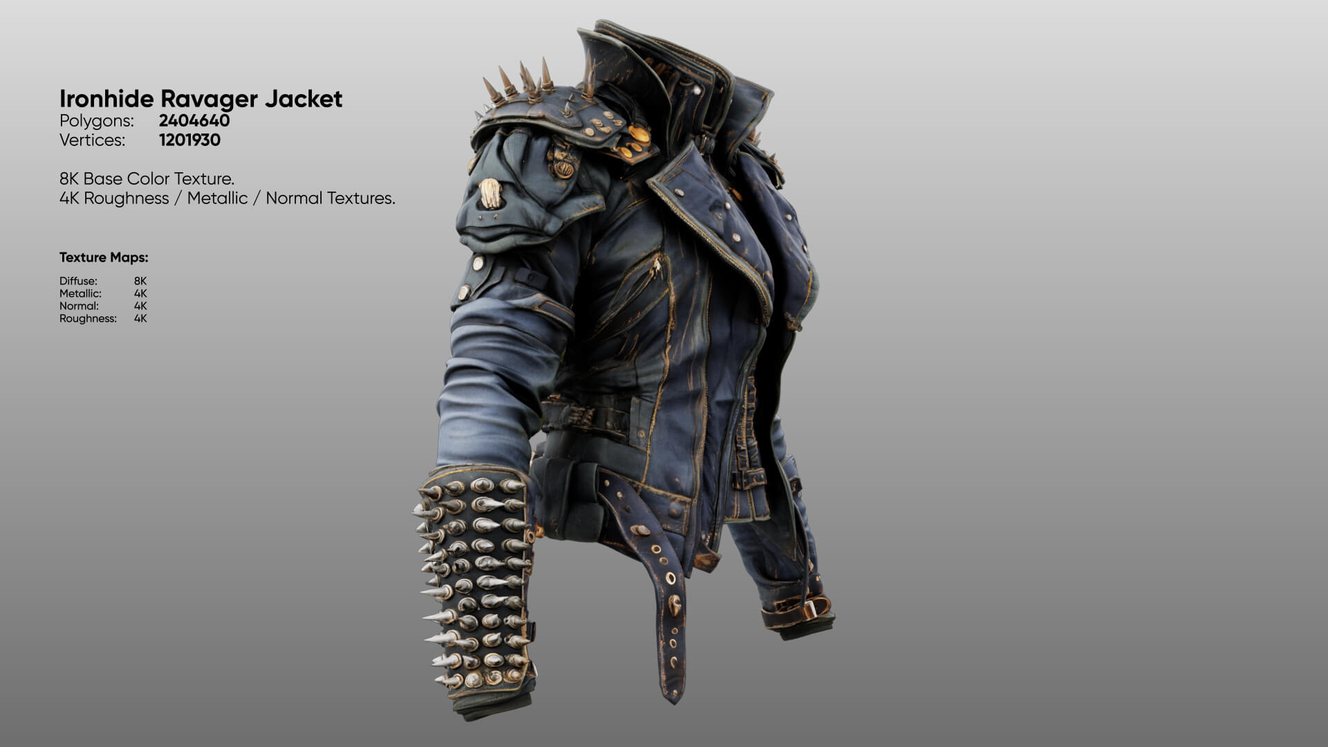 Ironhide Ravager Jacket 3D Model