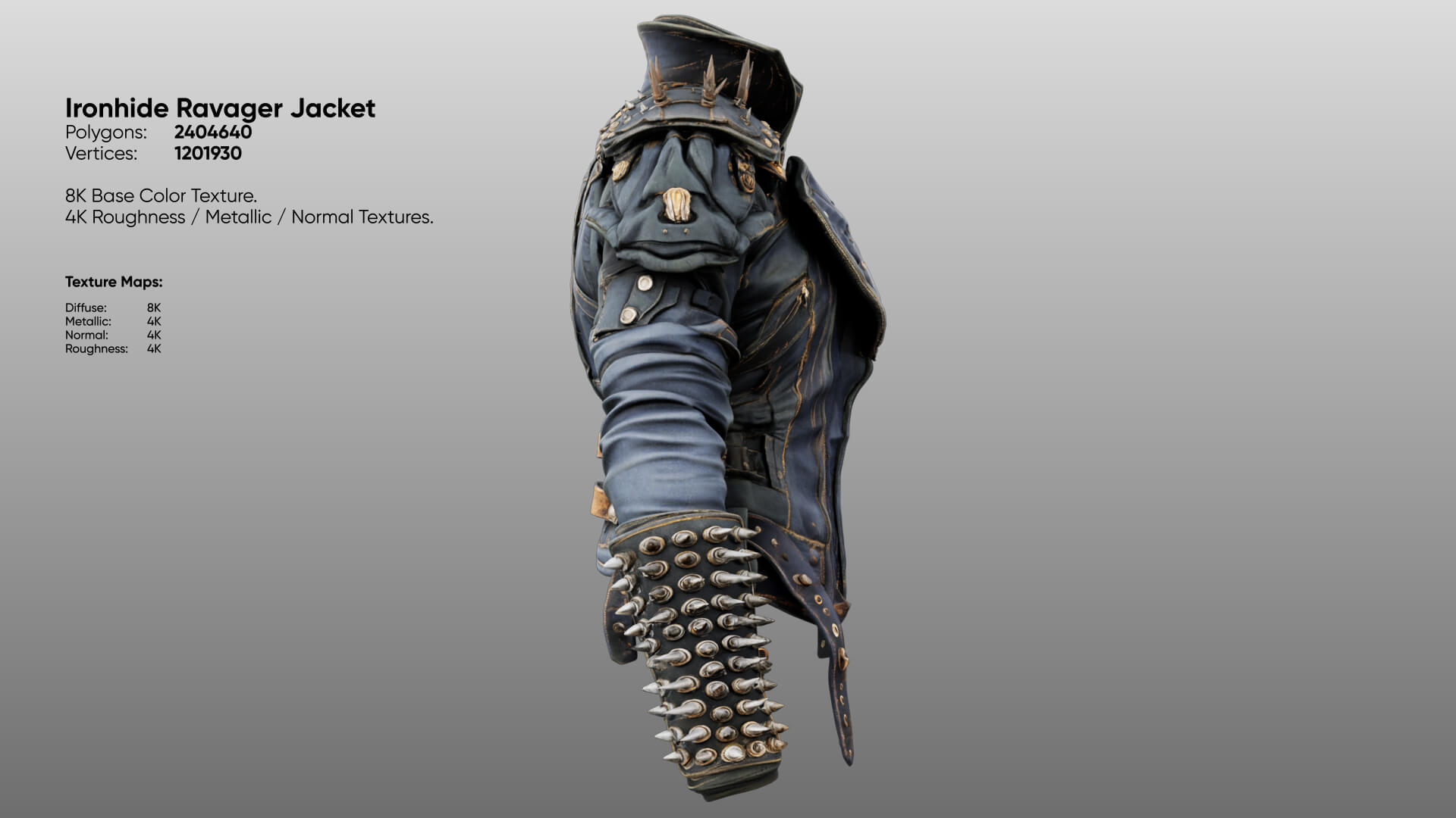 Ironhide Ravager Jacket 3D Model