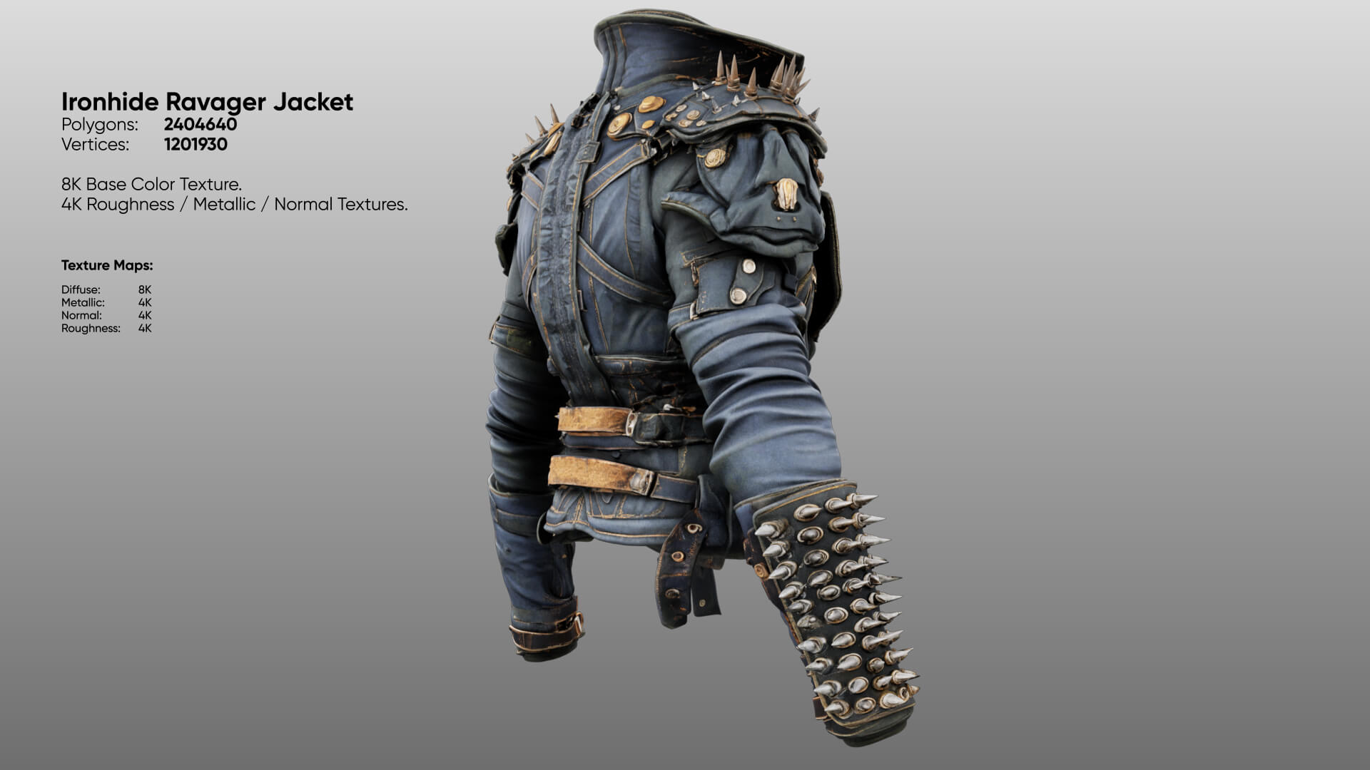 Ironhide Ravager Jacket 3D Model