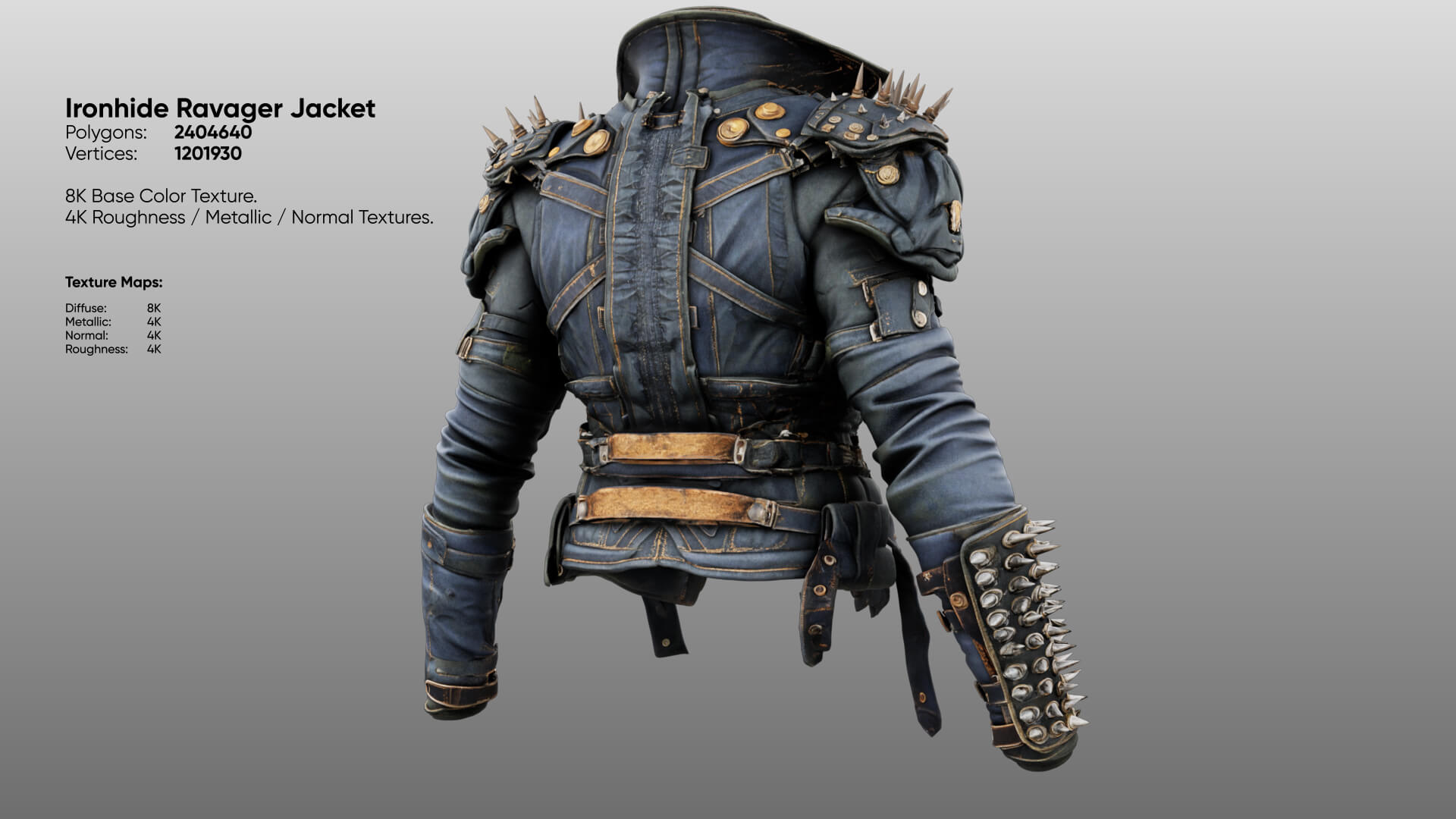 Ironhide Ravager Jacket 3D Model