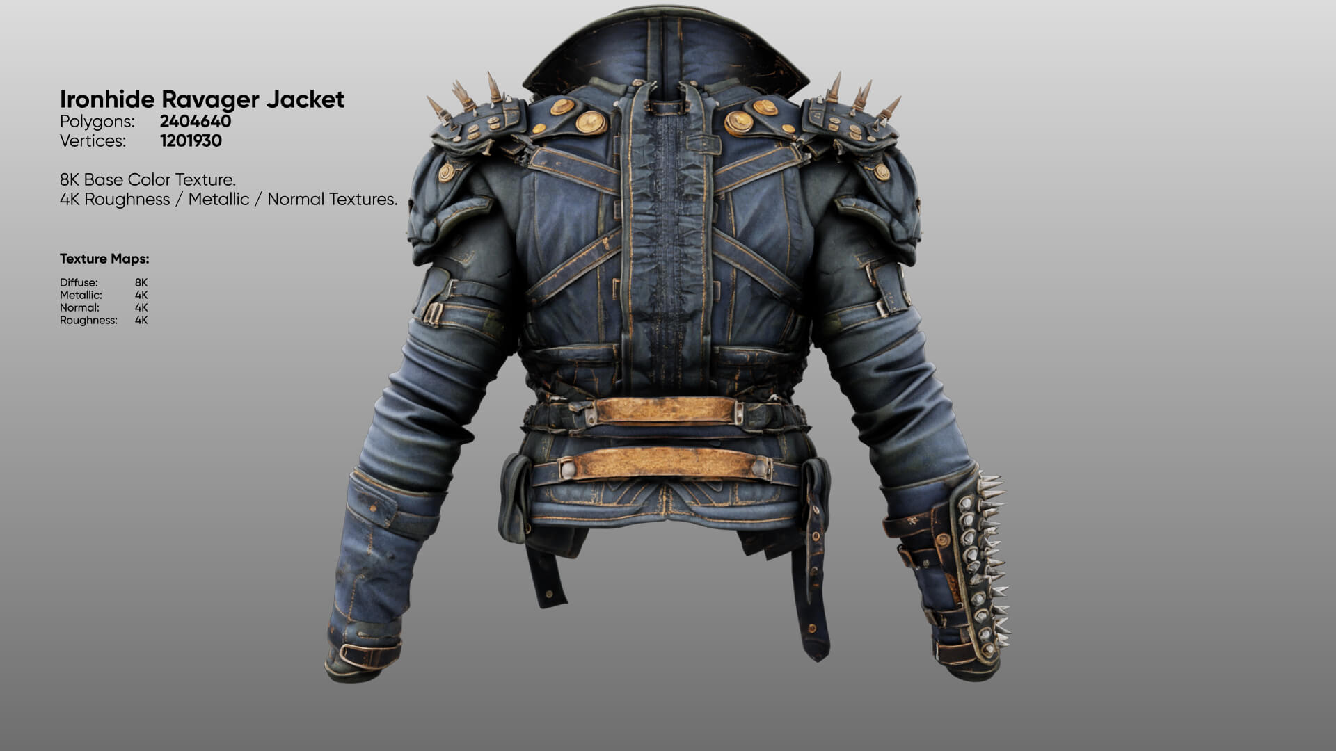 Ironhide Ravager Jacket 3D Model