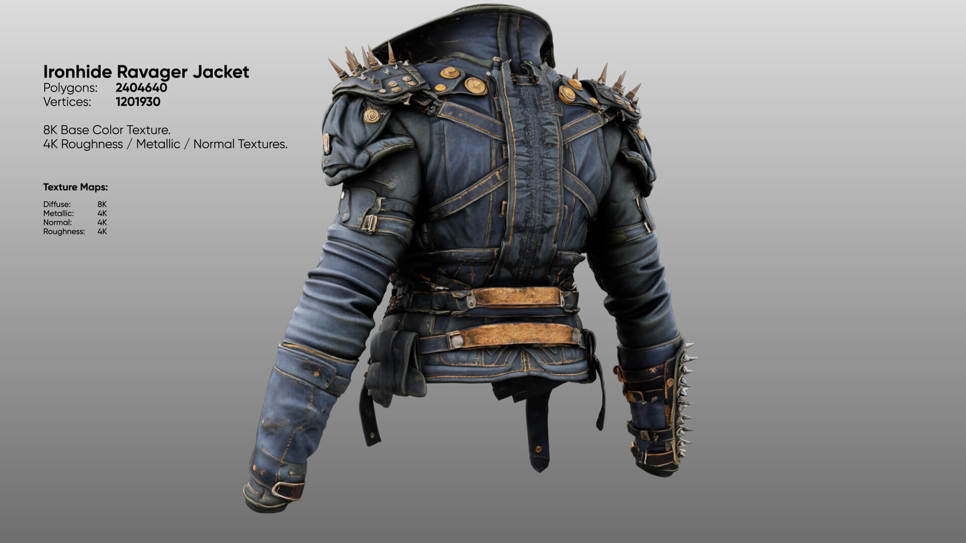 Ironhide Ravager Jacket 3D Model