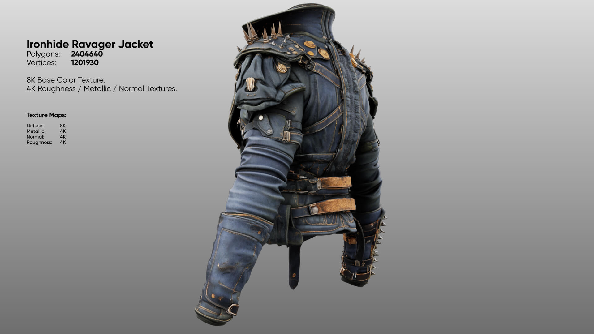 Ironhide Ravager Jacket 3D Model