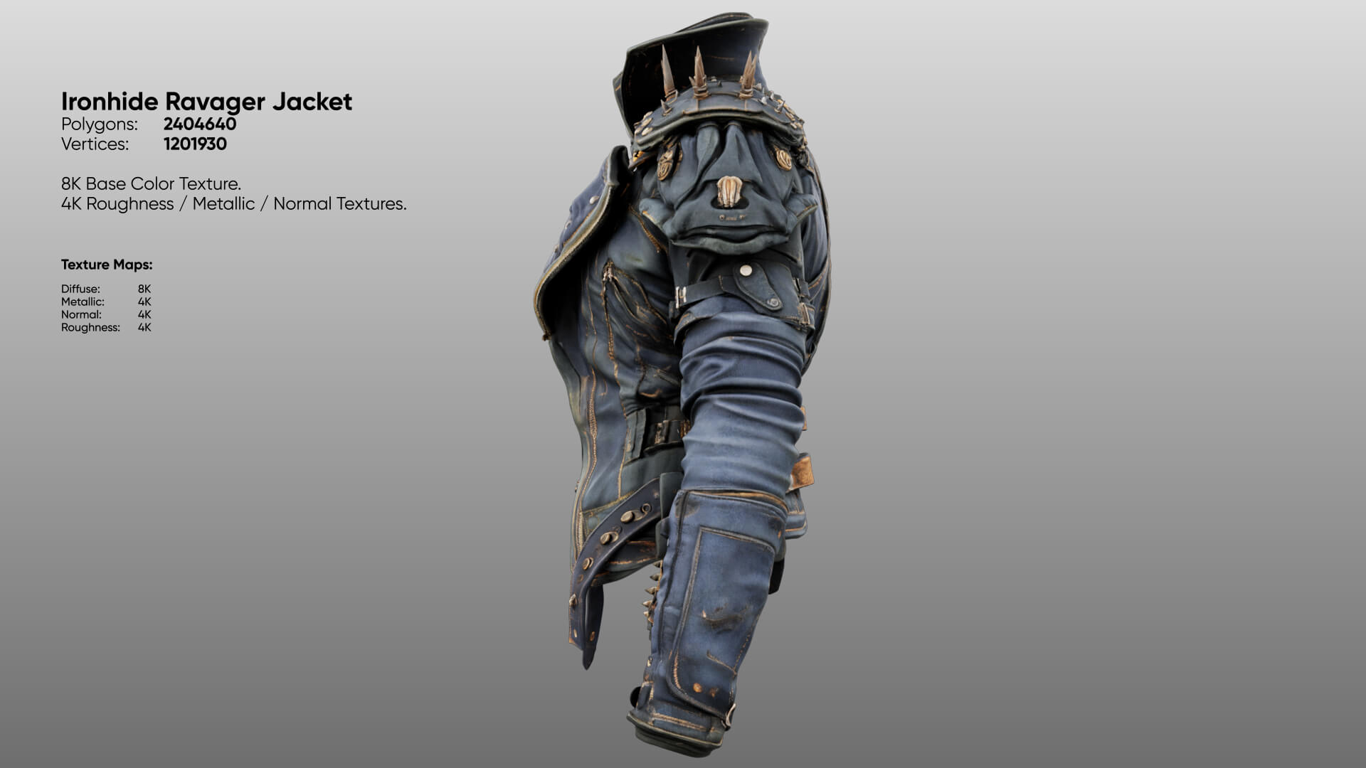 Ironhide Ravager Jacket 3D Model