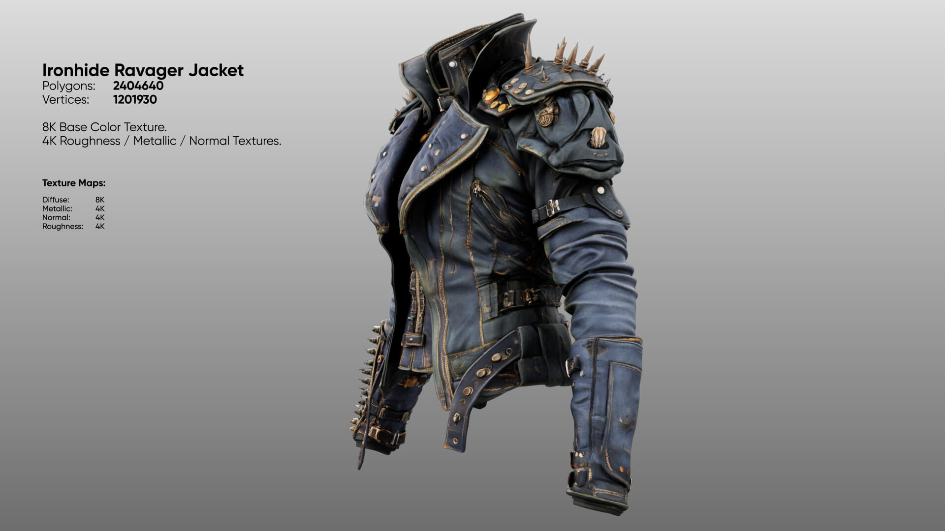 Ironhide Ravager Jacket 3D Model