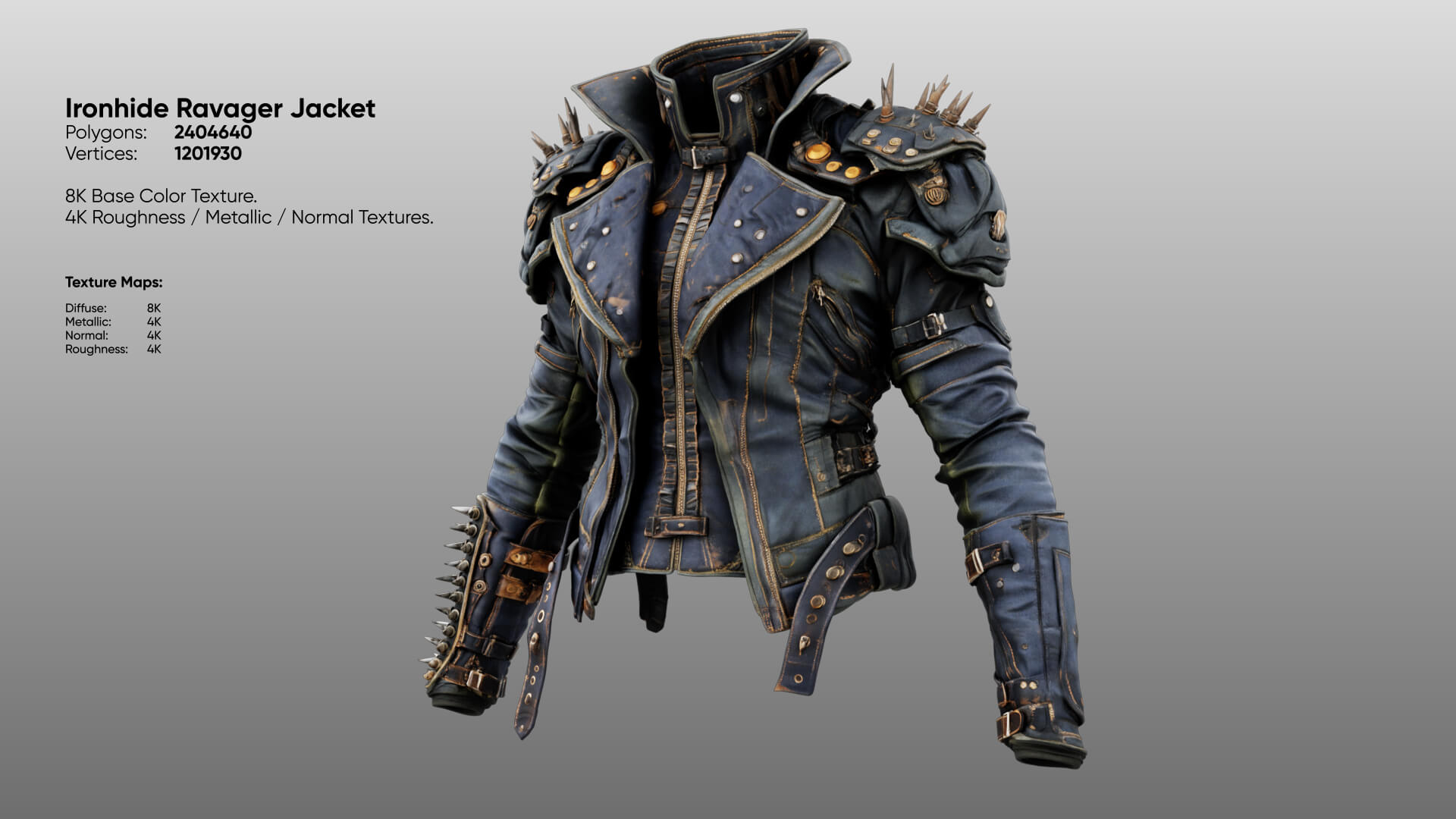 Ironhide Ravager Jacket 3D Model