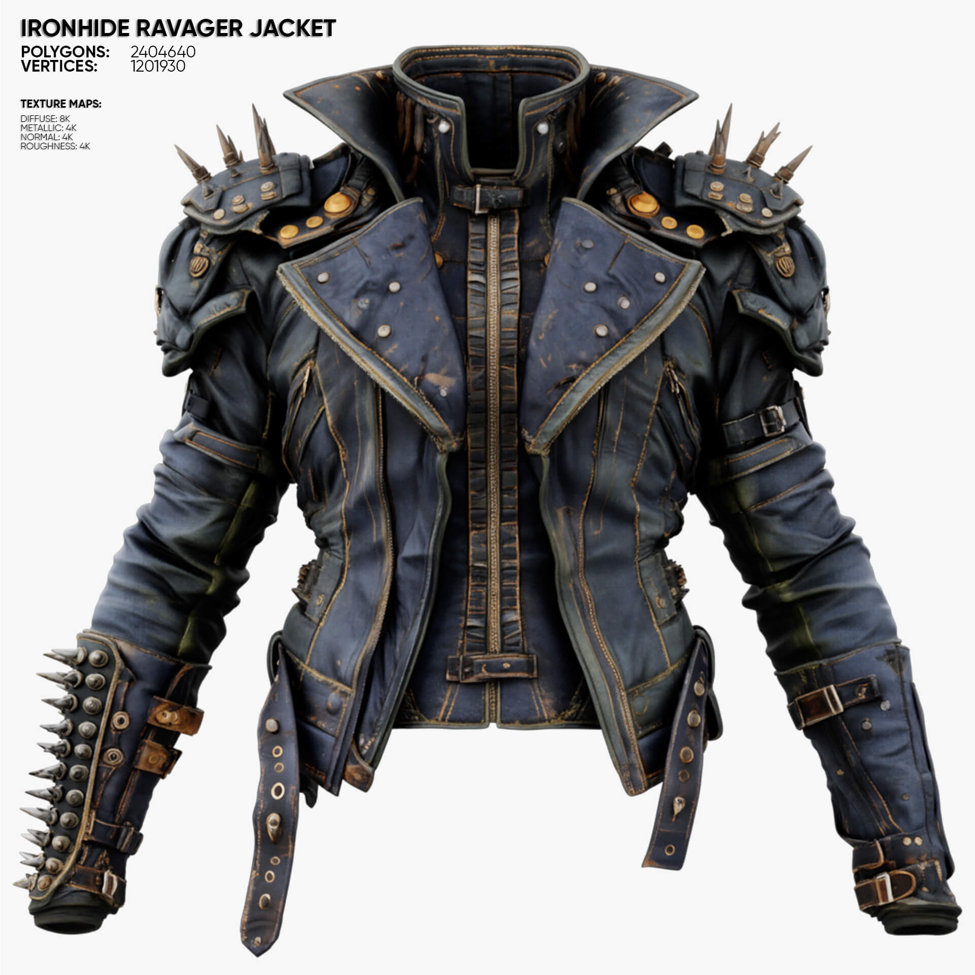 Ironhide Ravager Jacket 3D Model