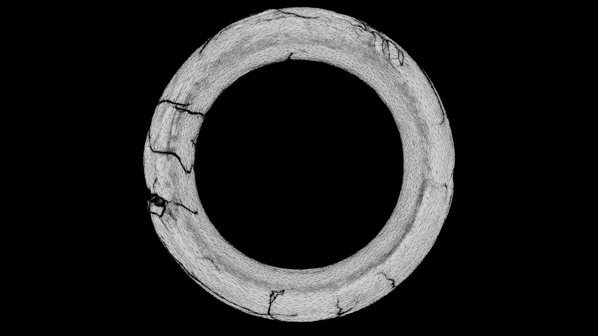 Kintsugi Ring 3D Model