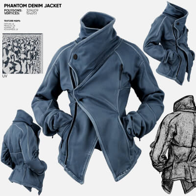 Phantom Denim Jacket