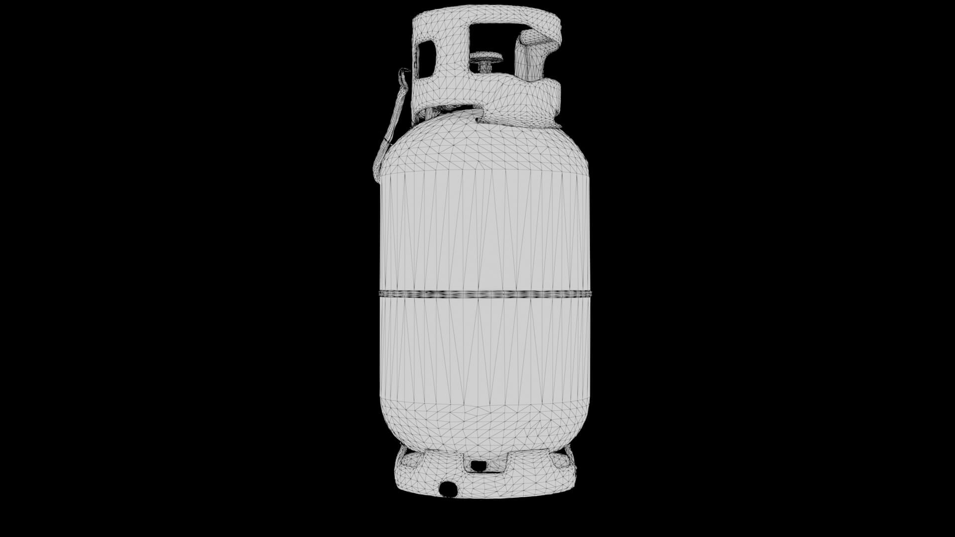 Propane Cylinder 3D Model
