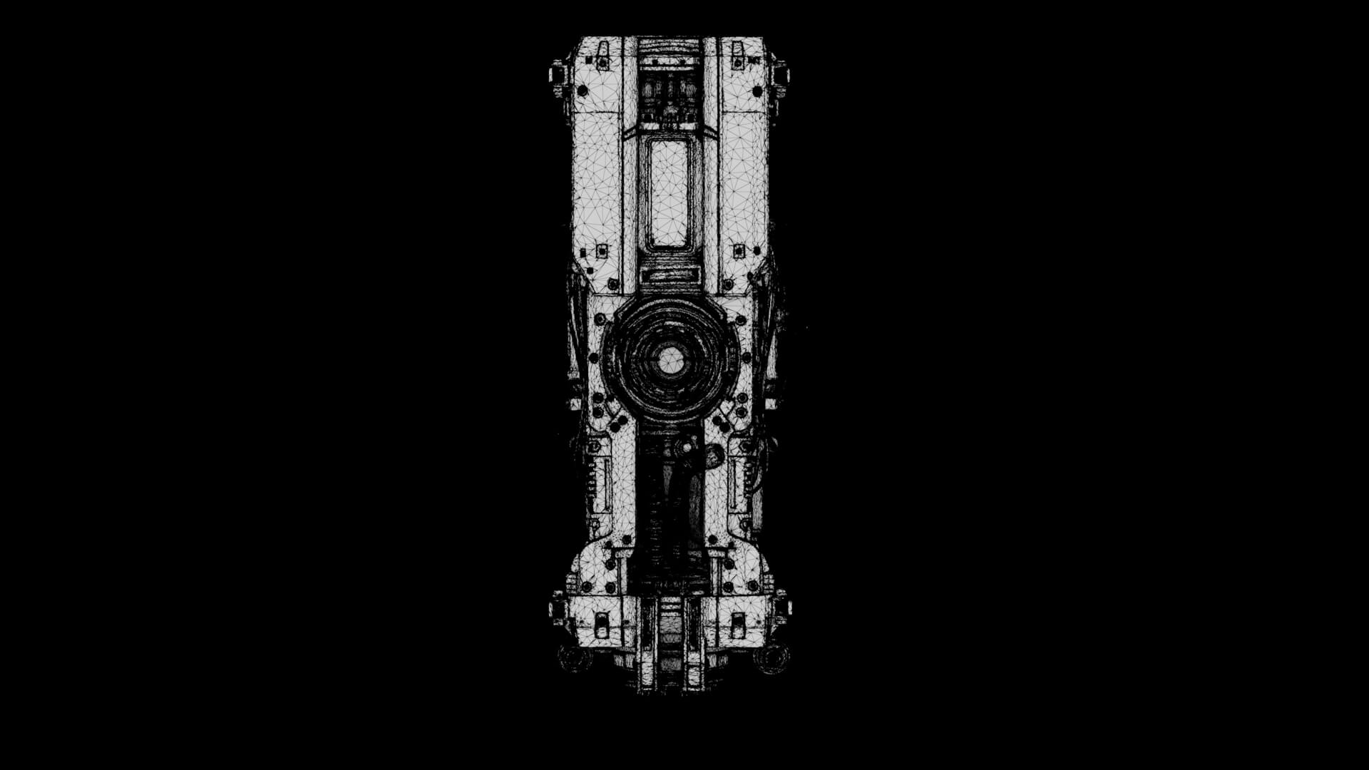 Quantum Core Monolith 3D Model