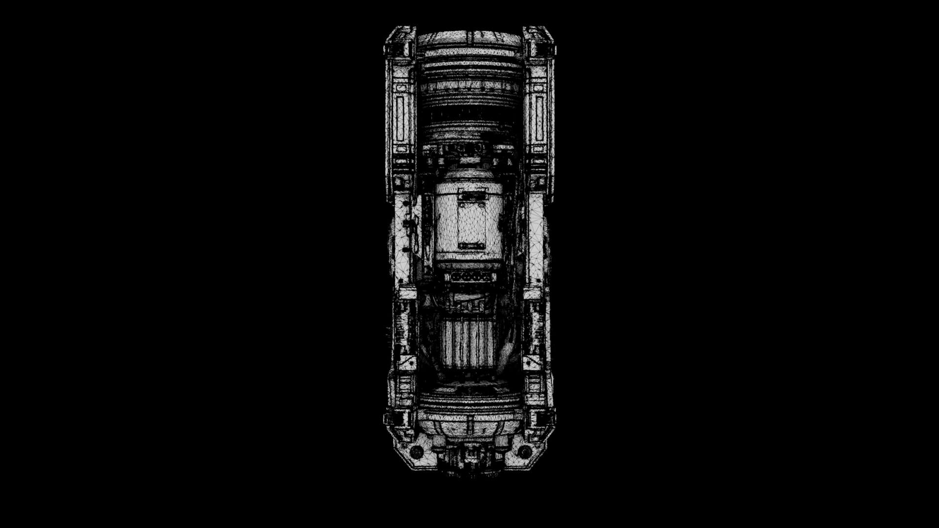 Quantum Core Monolith 3D Model