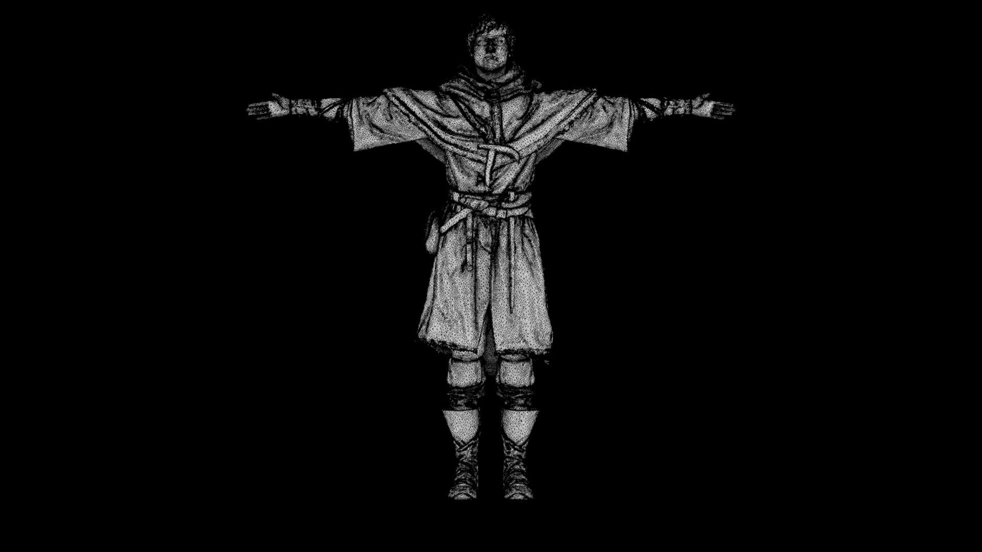 Ragged Pilgrim 3D Model