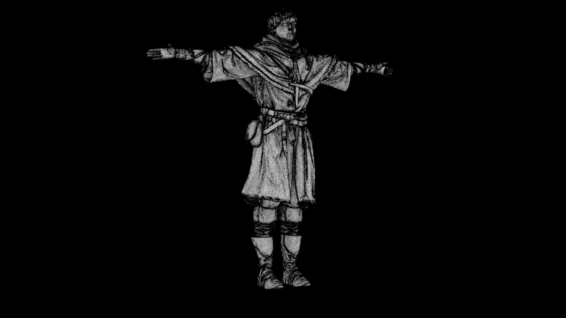 Ragged Pilgrim 3D Model