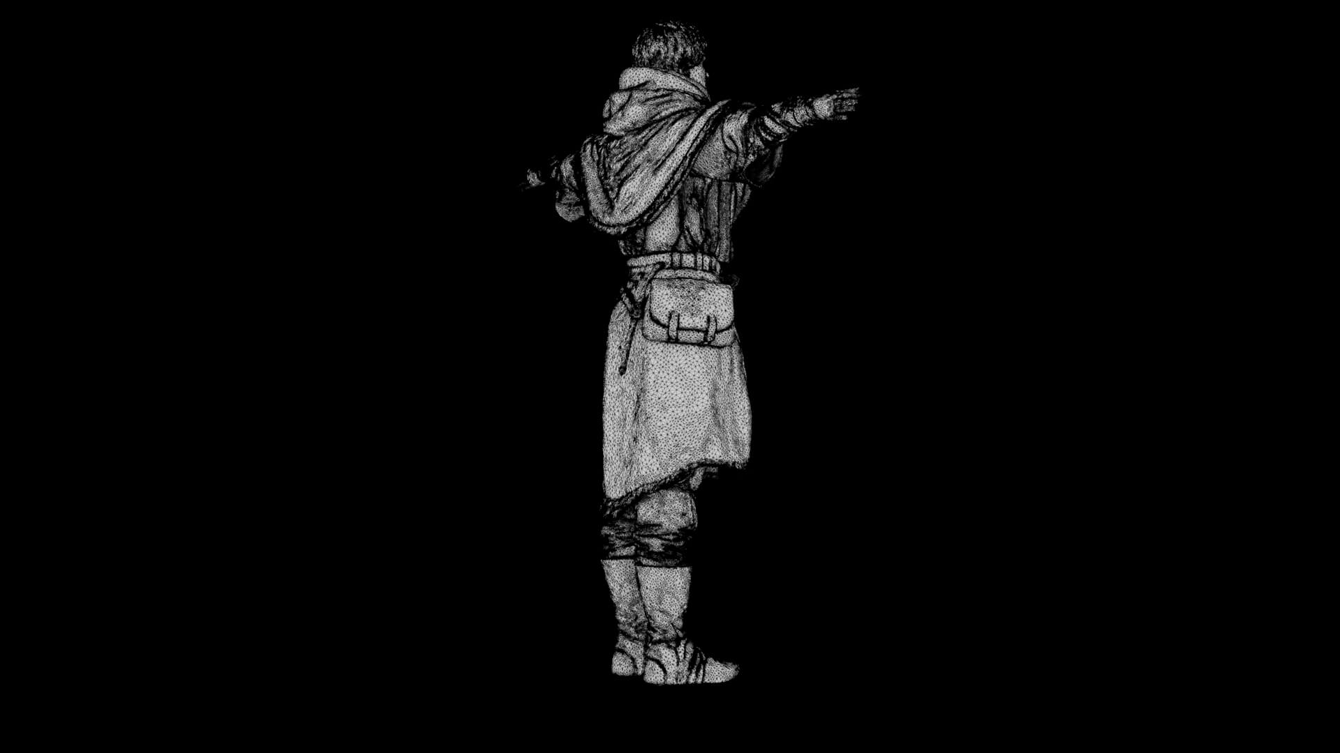 Ragged Pilgrim 3D Model
