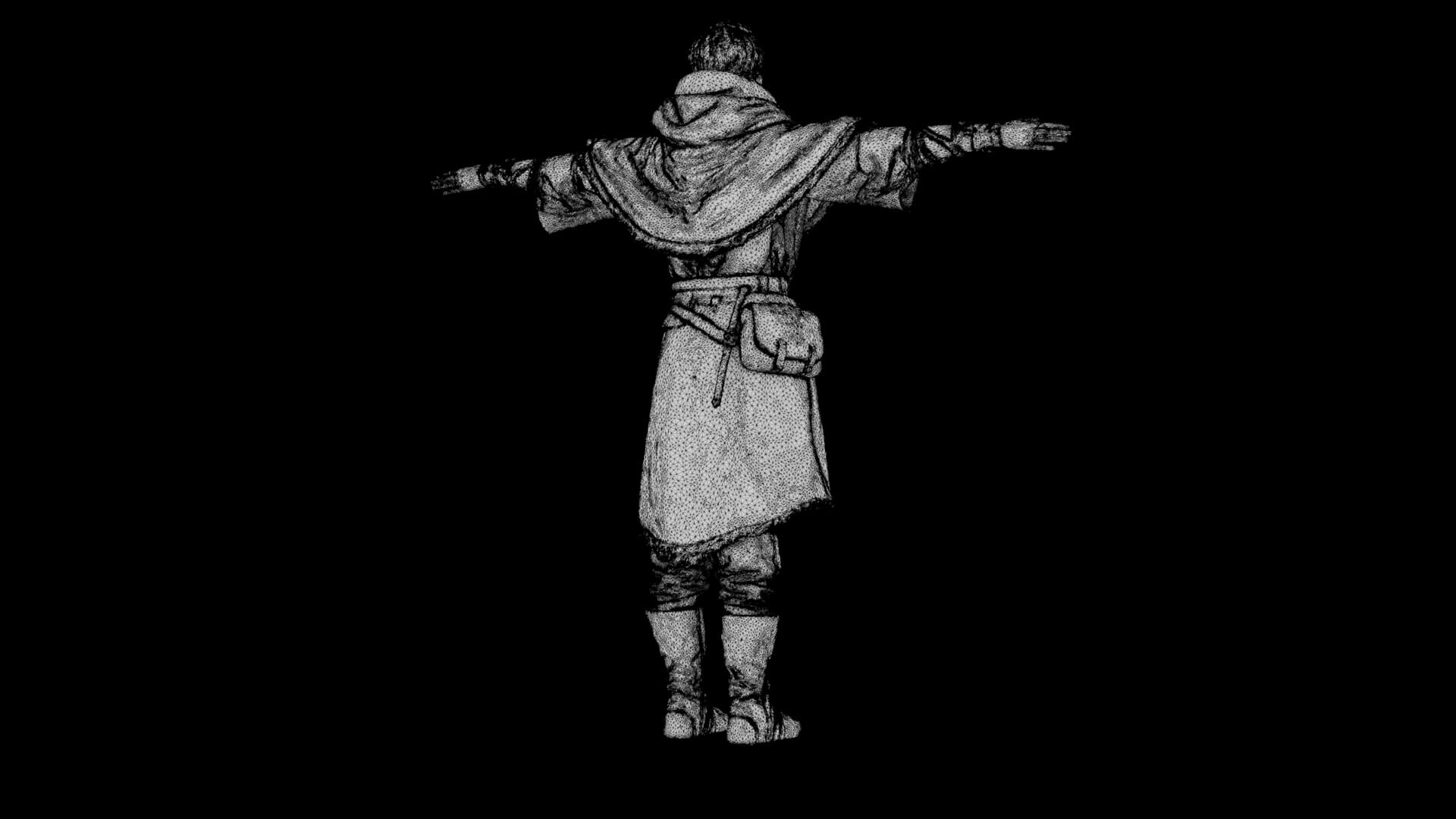 Ragged Pilgrim 3D Model
