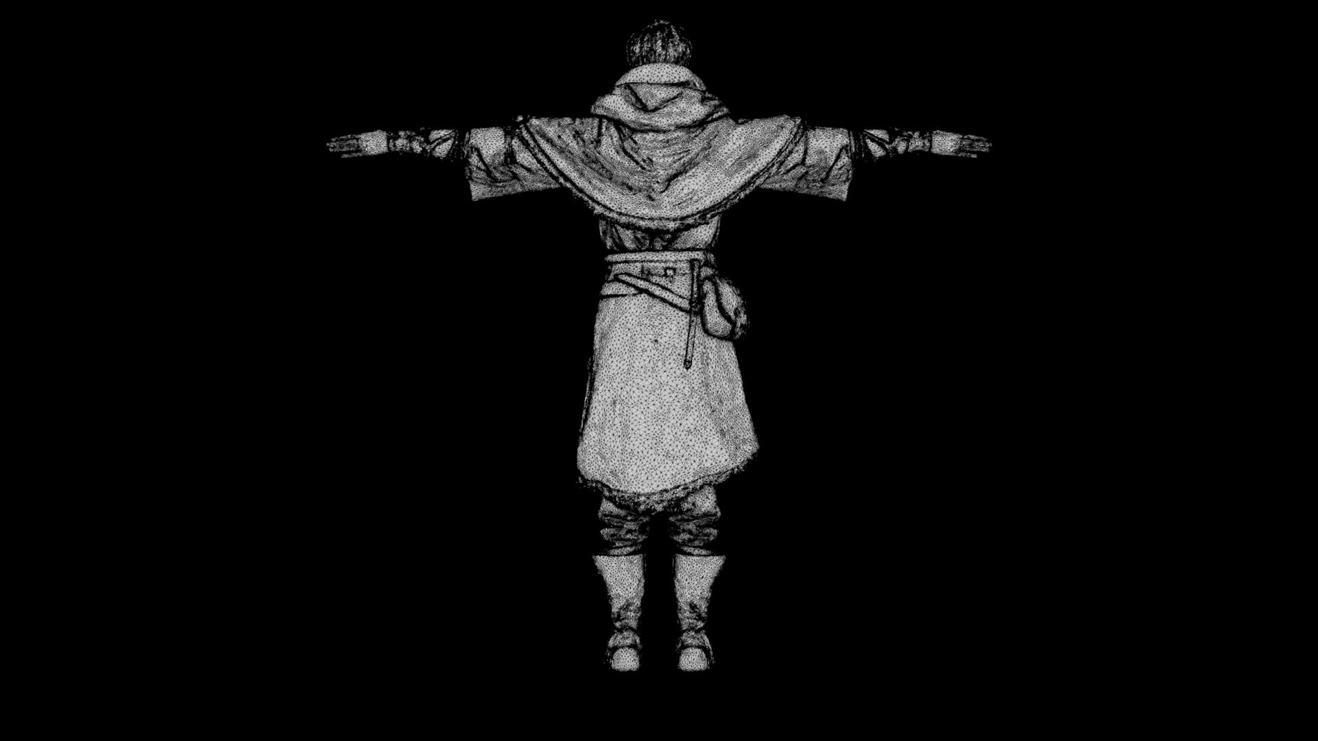 Ragged Pilgrim 3D Model