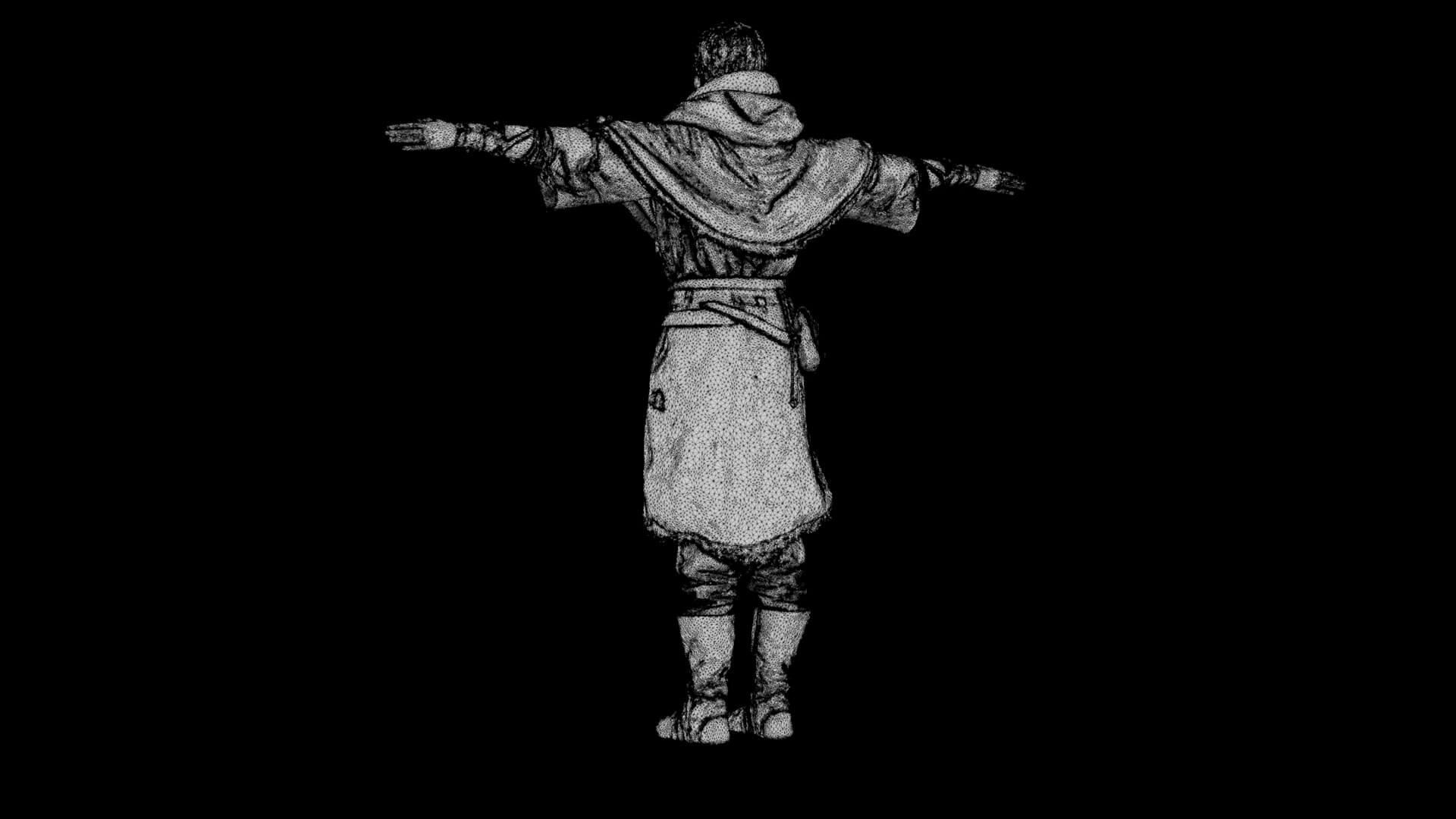 Ragged Pilgrim 3D Model