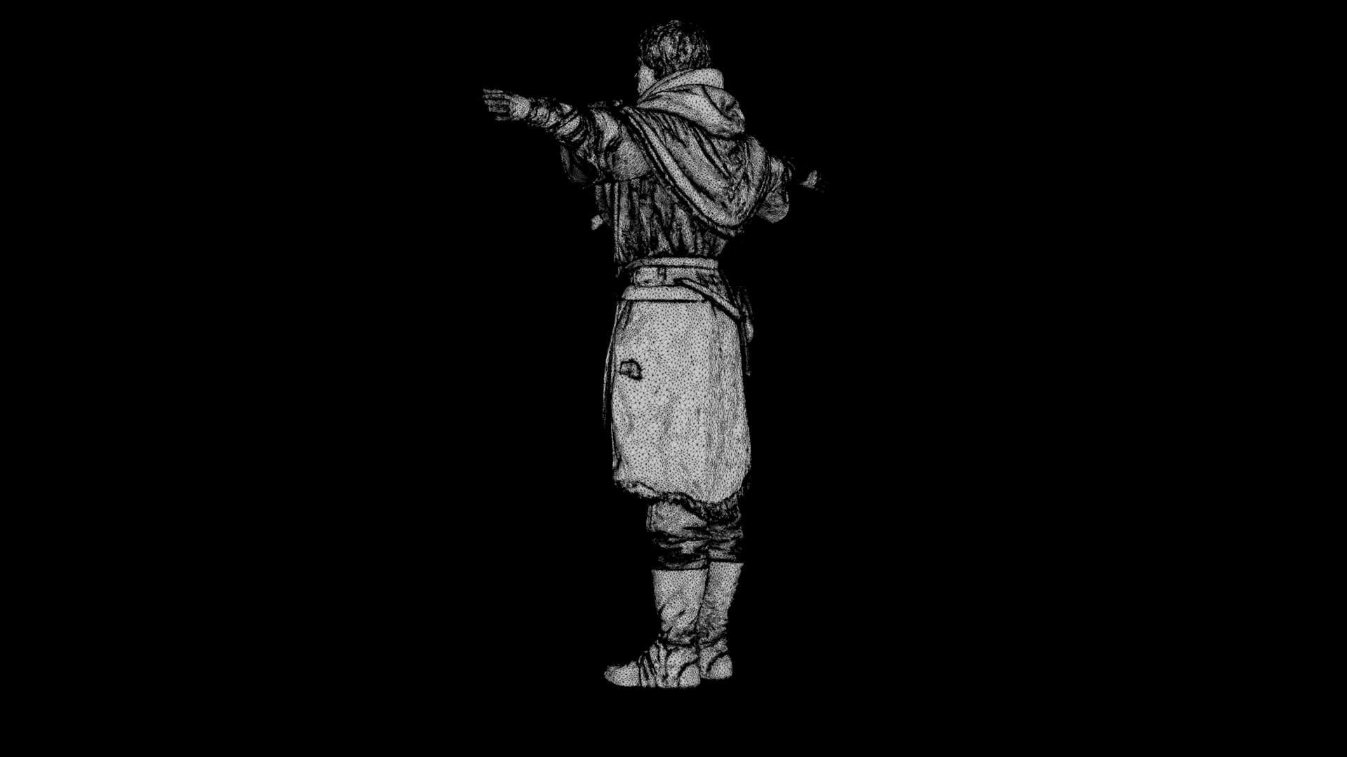 Ragged Pilgrim 3D Model
